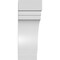 Ekena Millwork 5-in. W x 10-in. D x 14-in. H Pescadero Architectural Grade PVC Knee Brace BRCP05X10X14PEC - alternate 6